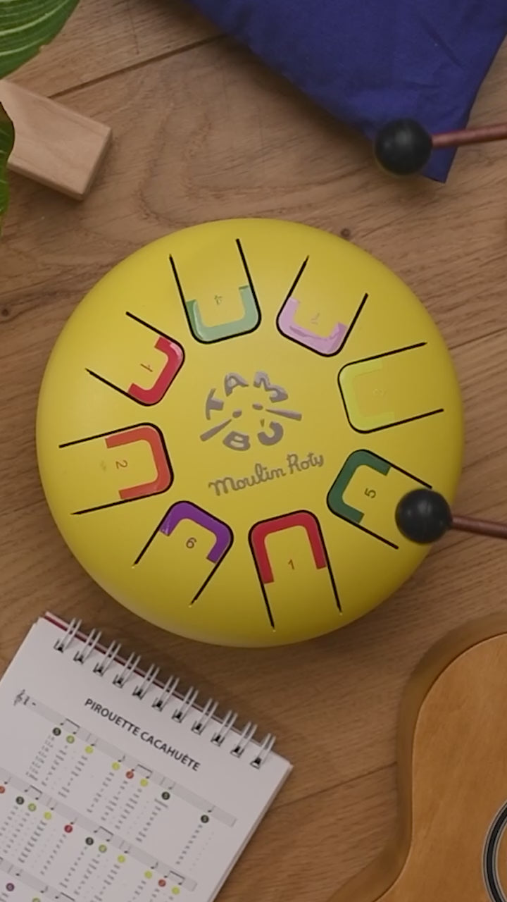 moulin roty x tambu tongtrommel les popipop Ø15 cm | 661109 | 5