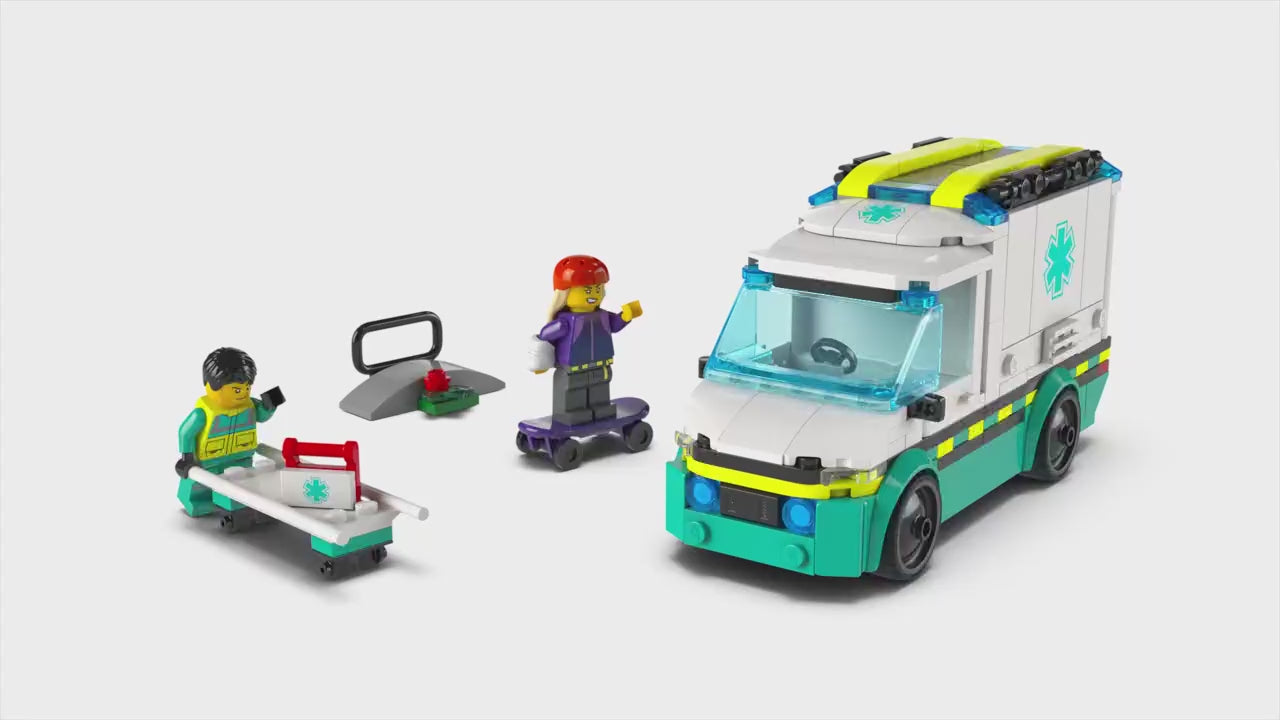 LEGO city ambulance bouw- en speelset