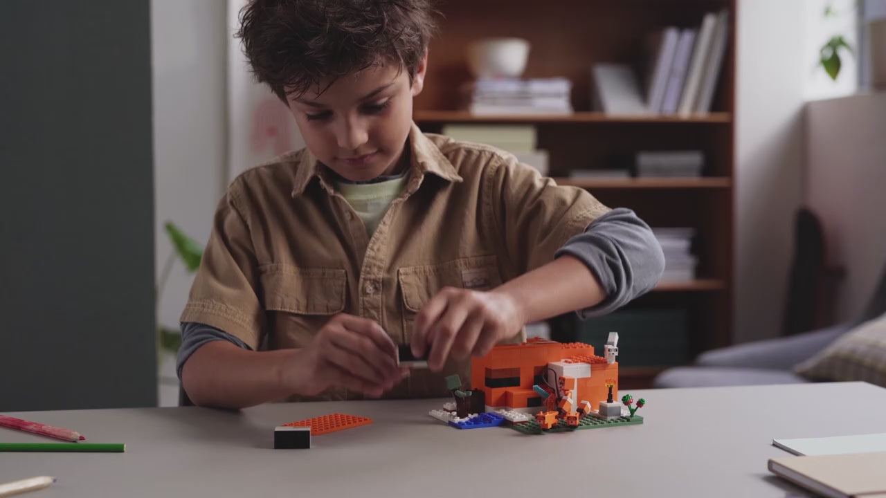 LEGO minecraft de vossenhut