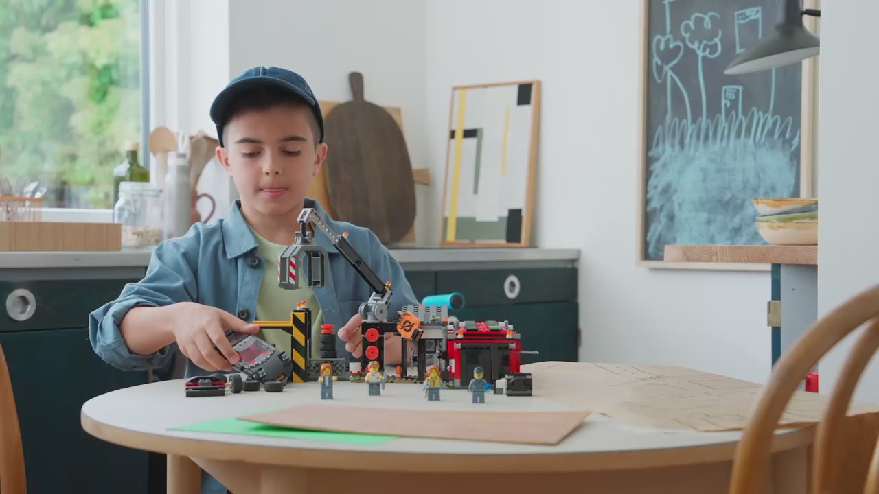 LEGO city schroothoop met auto's set vanaf 7 jaar