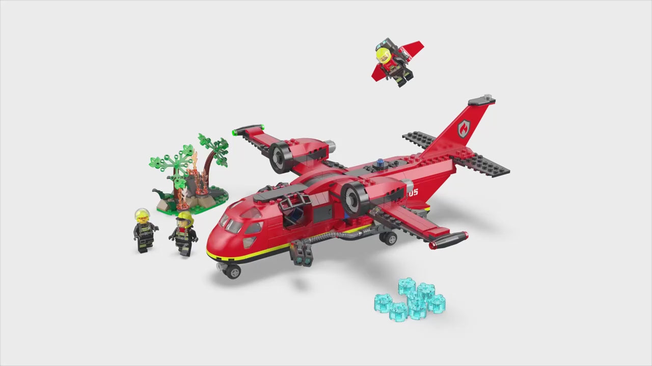 LEGO city brandweervliegtuig bouw- en speelset