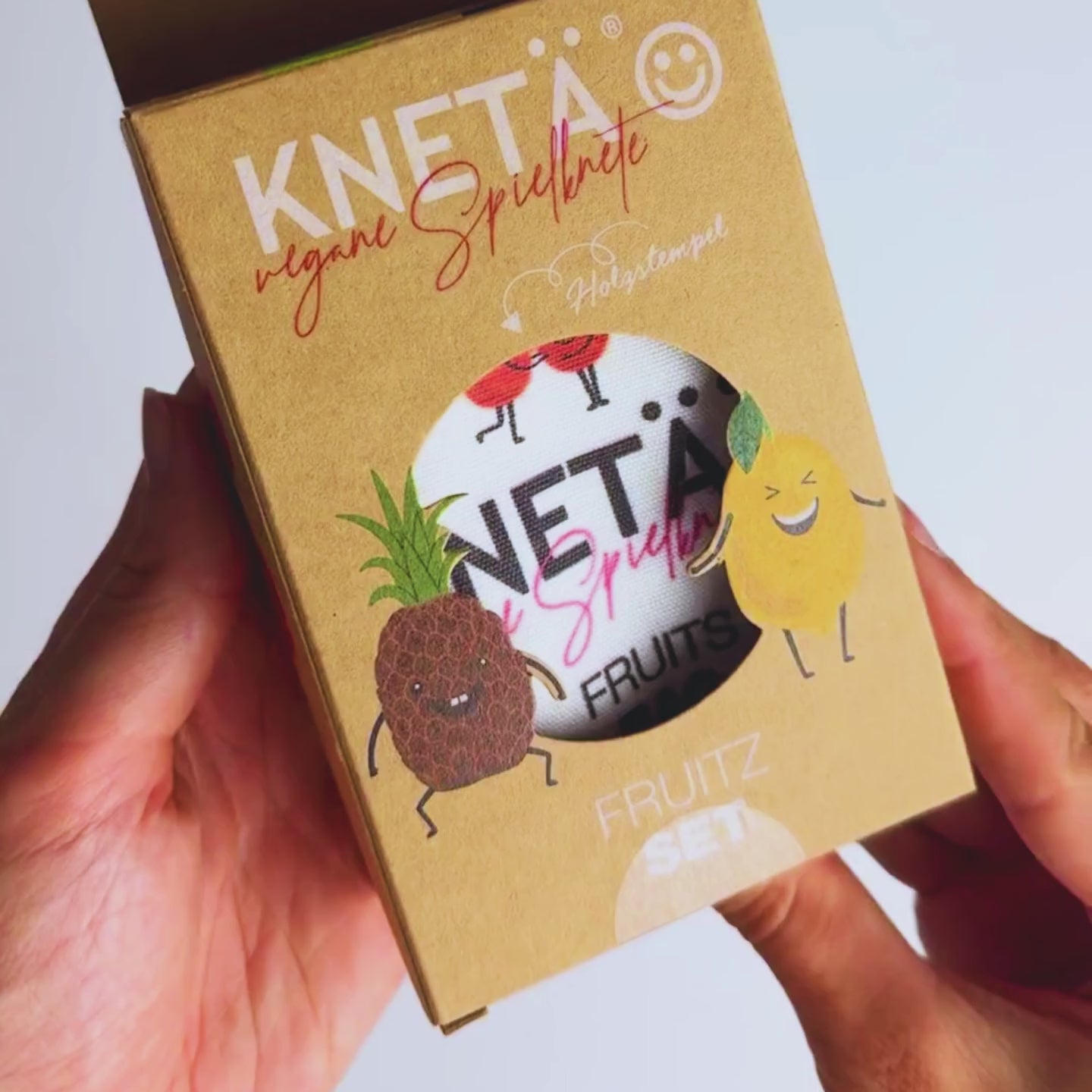 knetä stempelset - fruit - 6 st | 1967004 | video