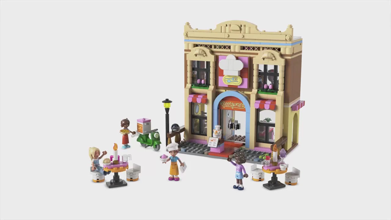 LEGO friends restaurant en kookschool