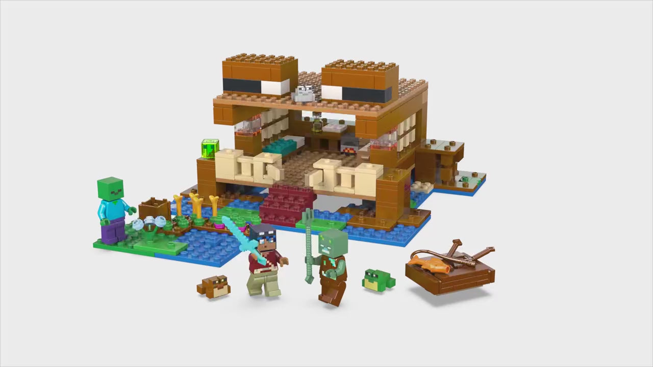 LEGO minecraft het kikkerhuis