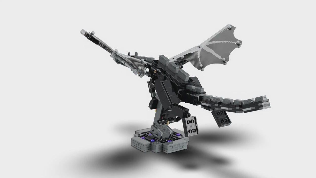lego minecraft de enderdraak draak | 21595 | 6