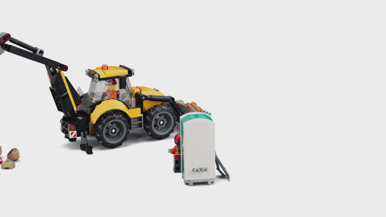 lego city gele graaflaadmachine | 60480 | 6