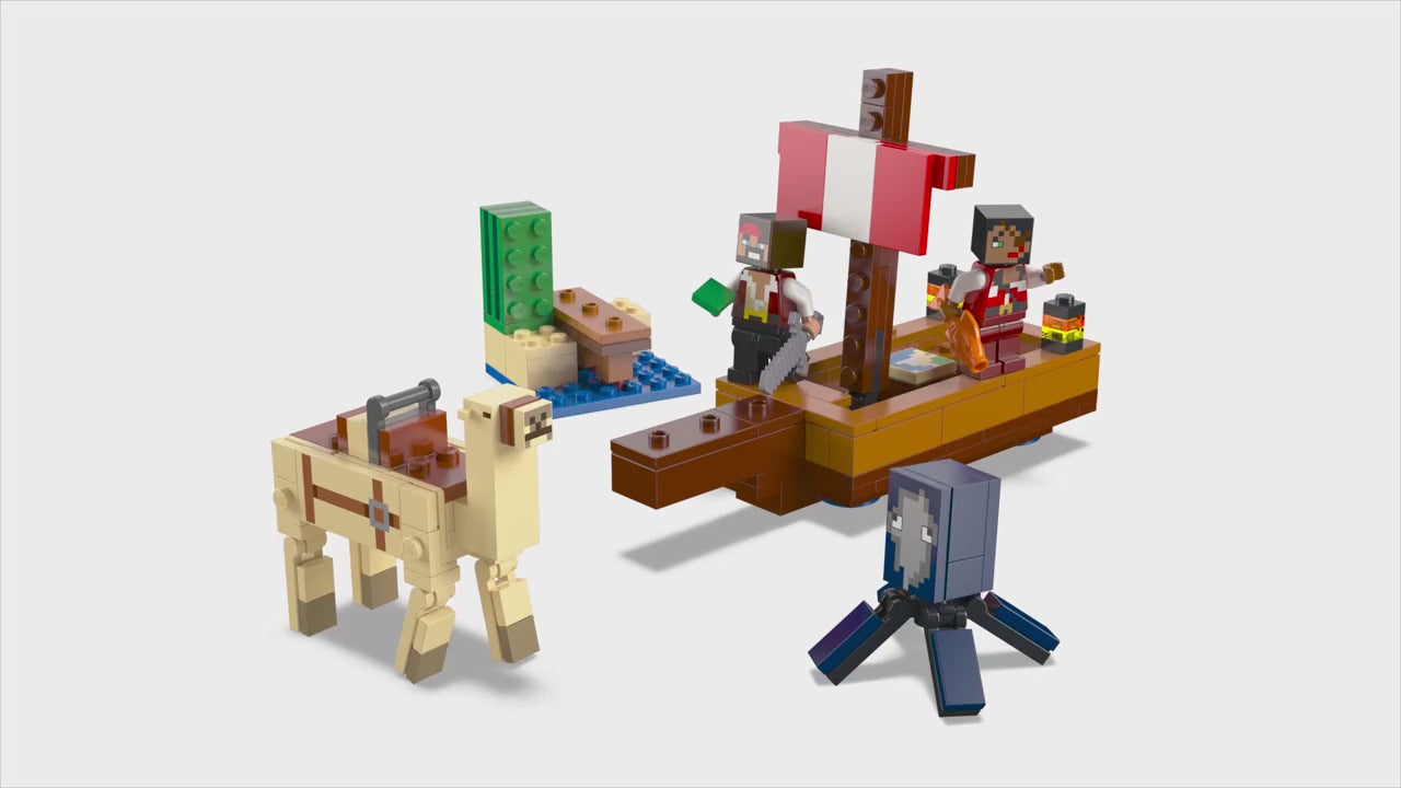 LEGO minecraft de piratenschipreis speelset