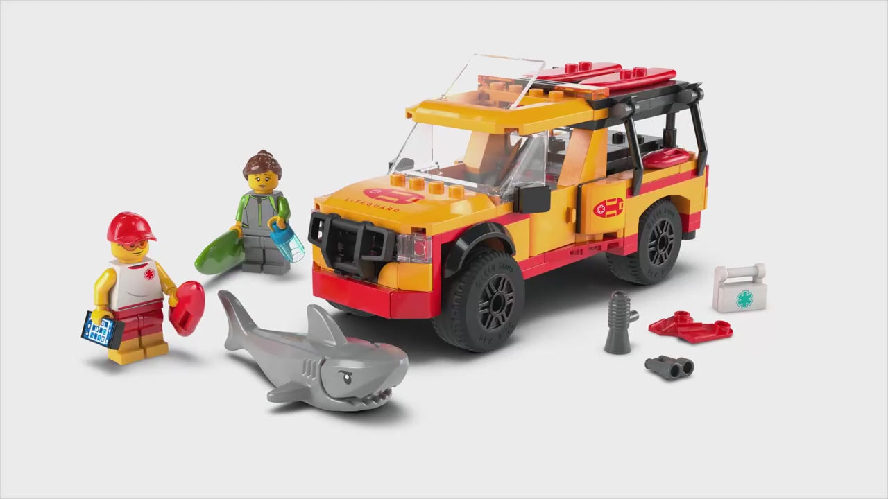 LEGO city strandwacht reddingstruck speelset