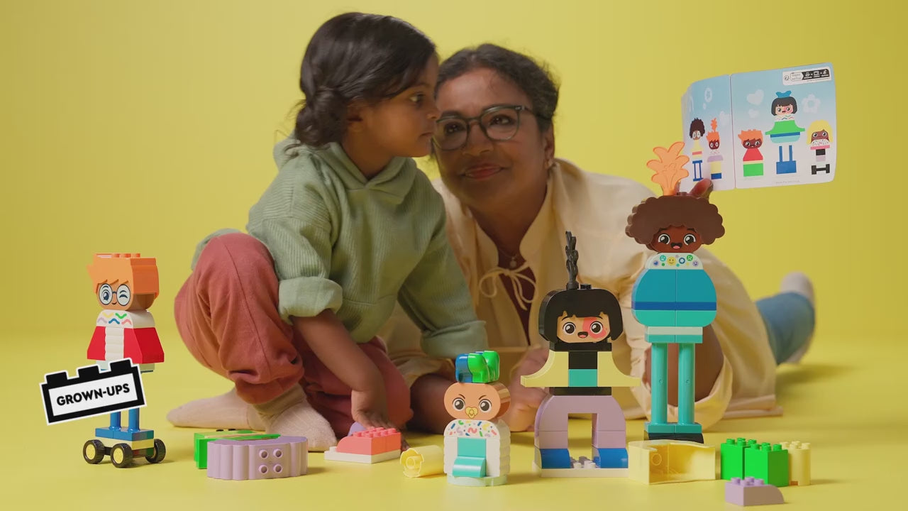LEGO DUPLO stad mensen en hun emoties
