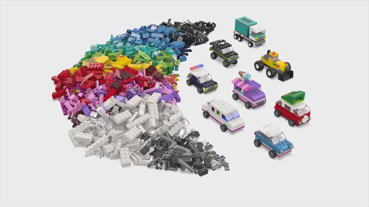 LEGO classic creatieve voertuigen