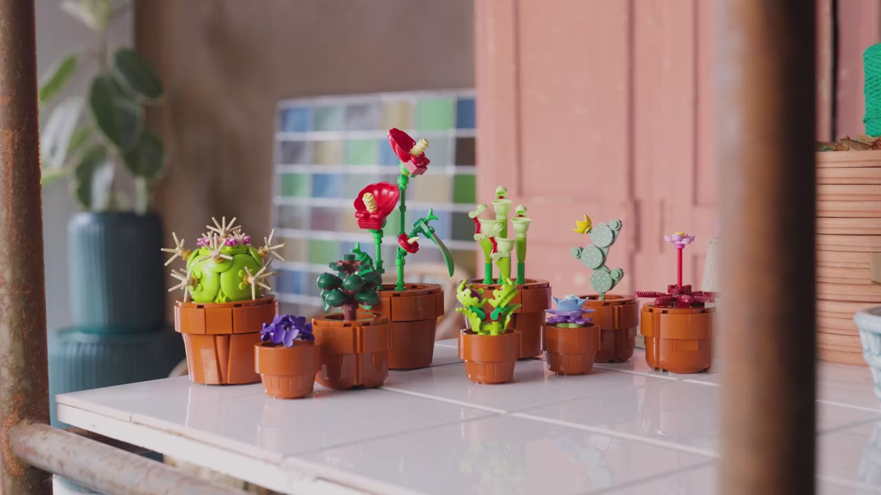LEGO botanicals miniplantjes bouwset