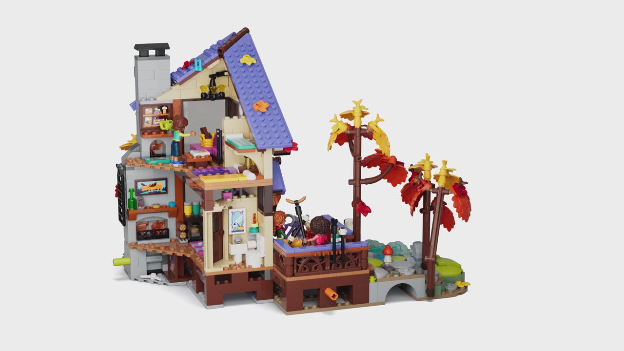 lego friends gezellige boshut in de herfst | 42705 | 6