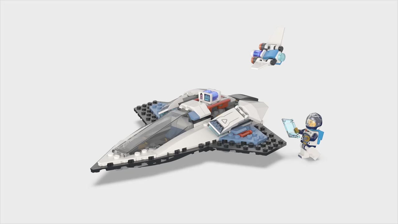LEGO city interstellair ruimteschip set