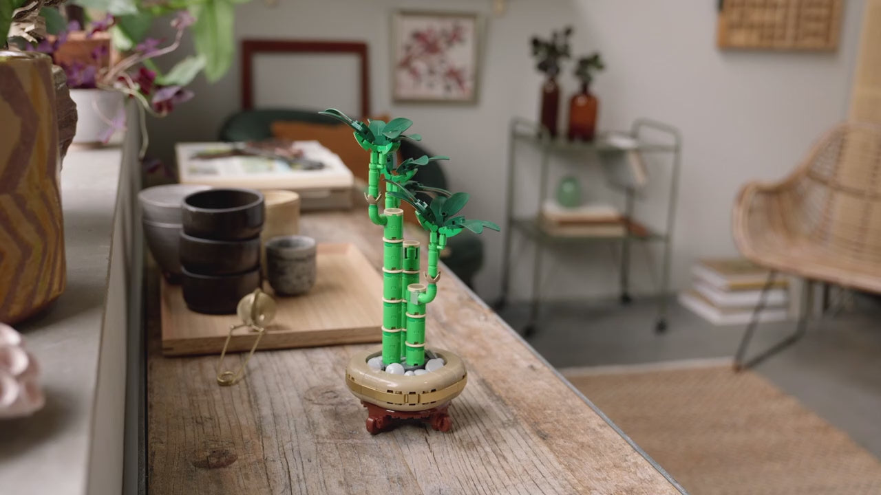 LEGO botanicals bamboe plantendecoratie