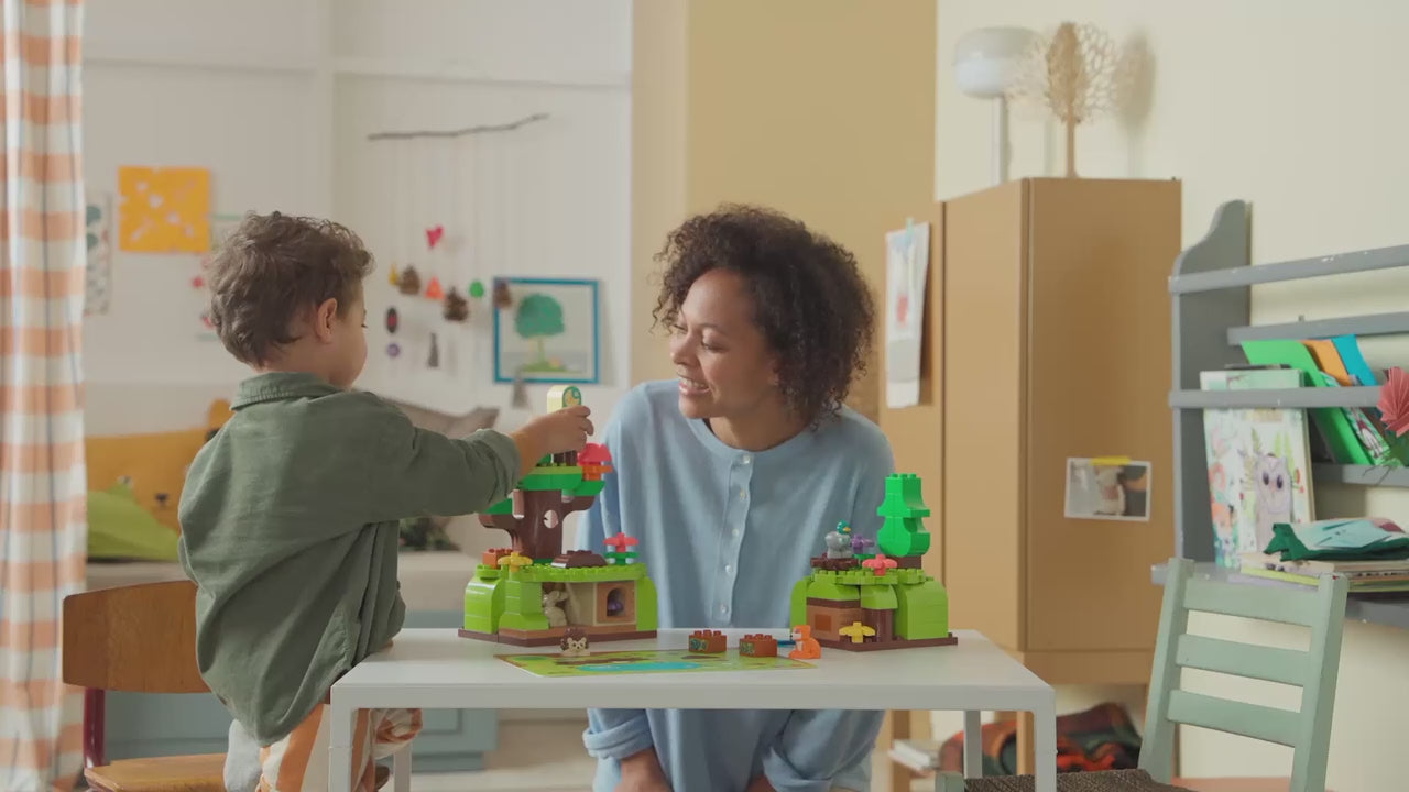 lego duplo ontdekkingsbos met wilde dieren | 10480 | 6