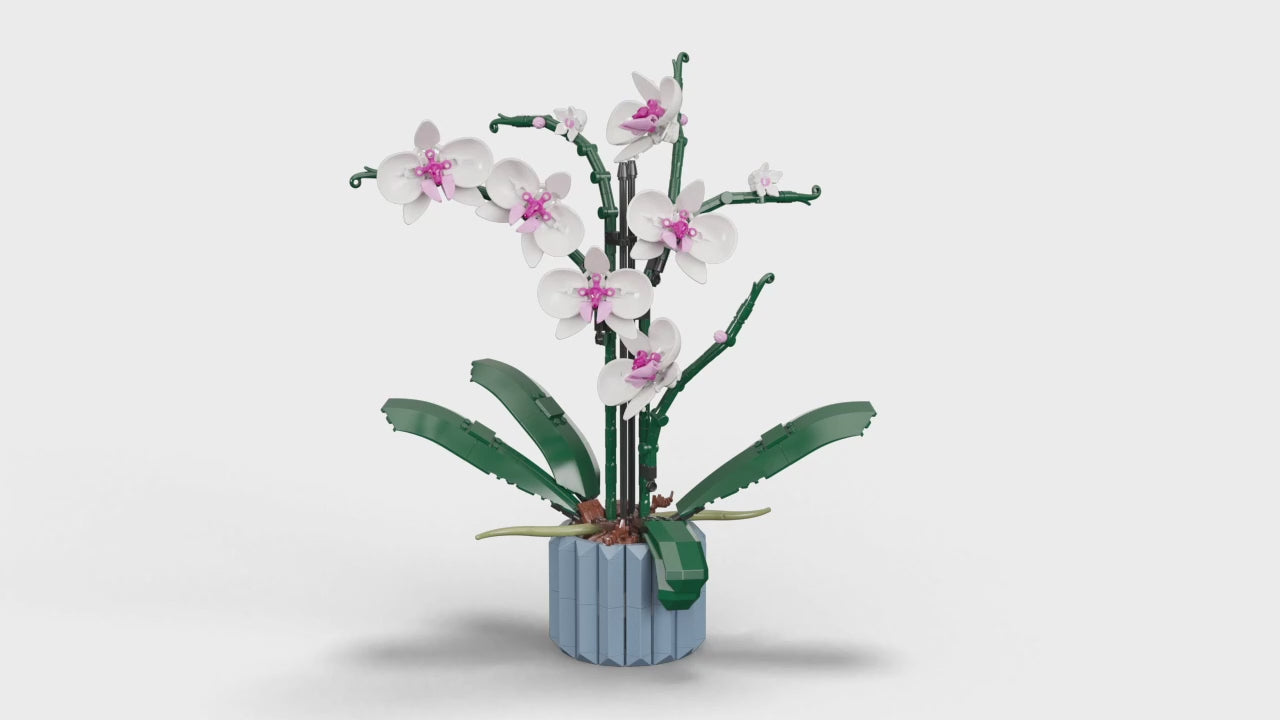 LEGO botanicals orchidee planten decoratie set