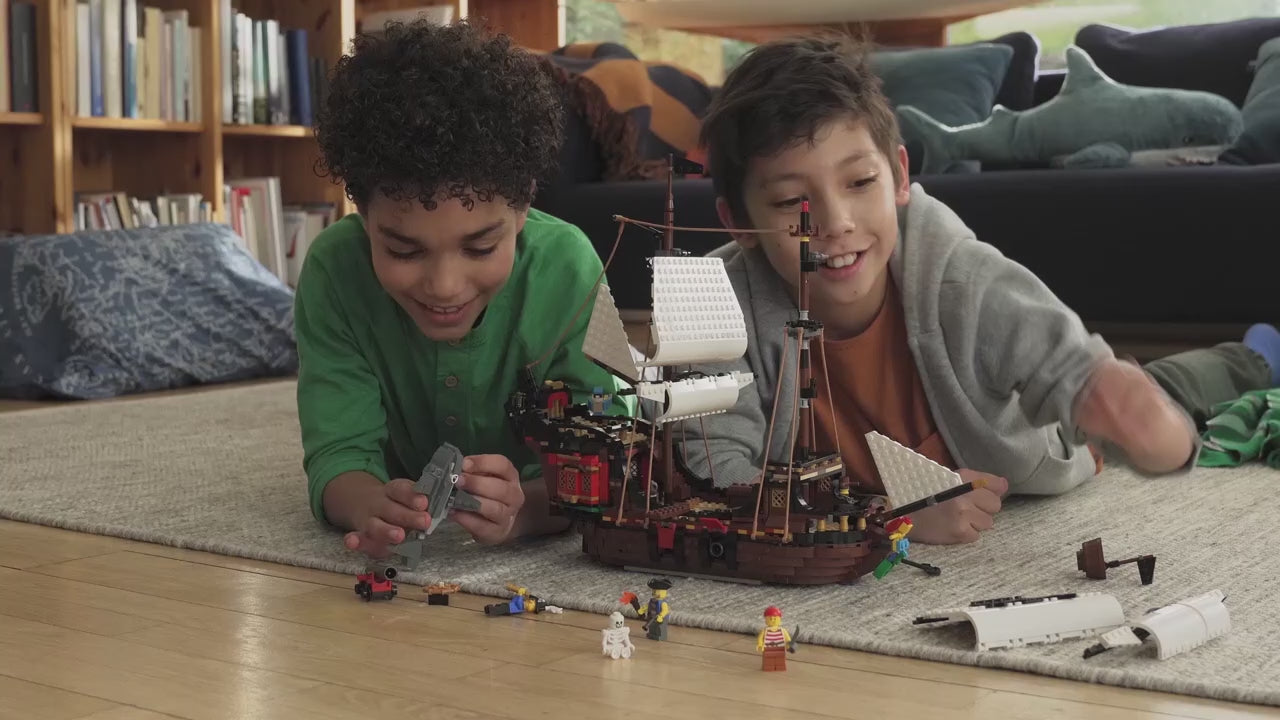 LEGO creator 3-in-1 piratenschip bouwset (1260 onderdelen)