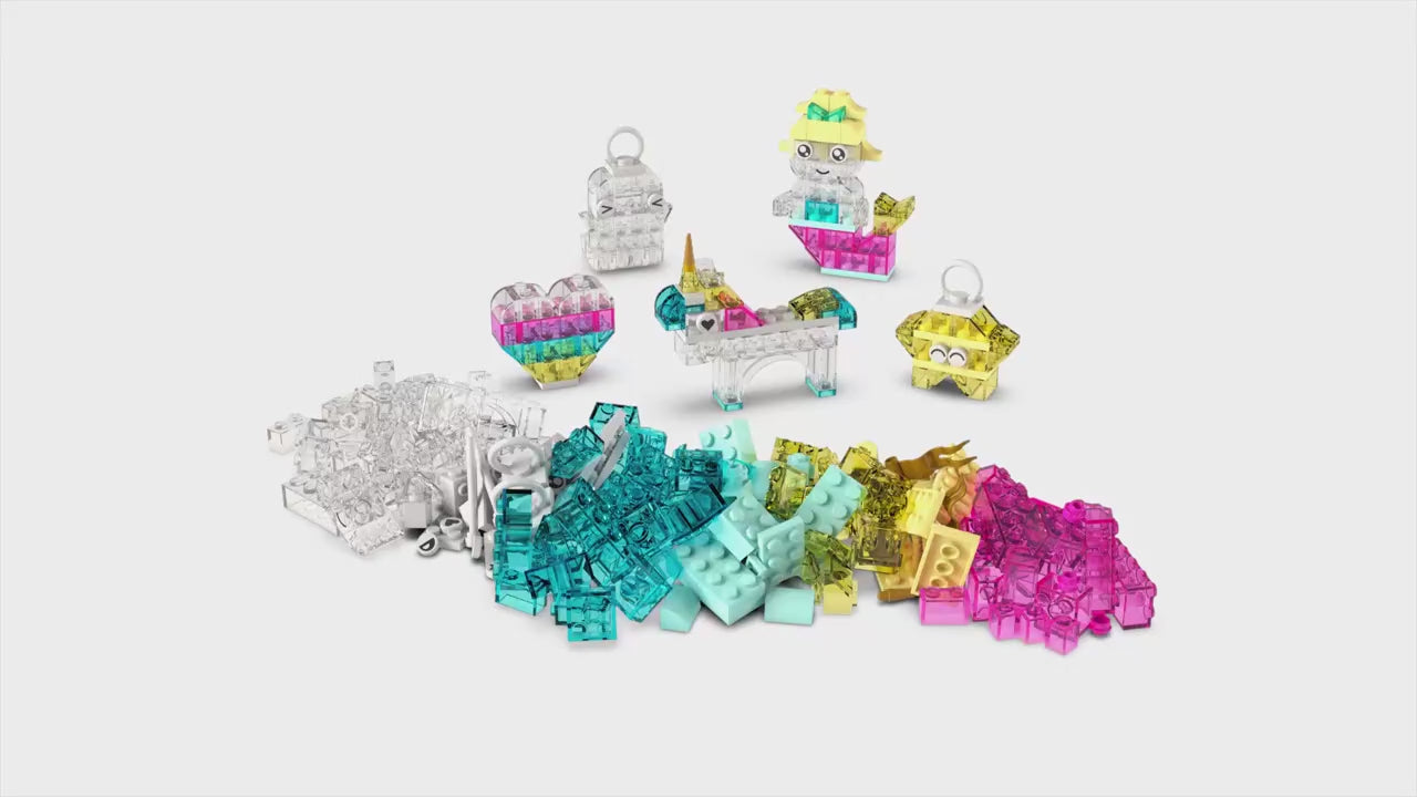 LEGO classic magische transparante doos