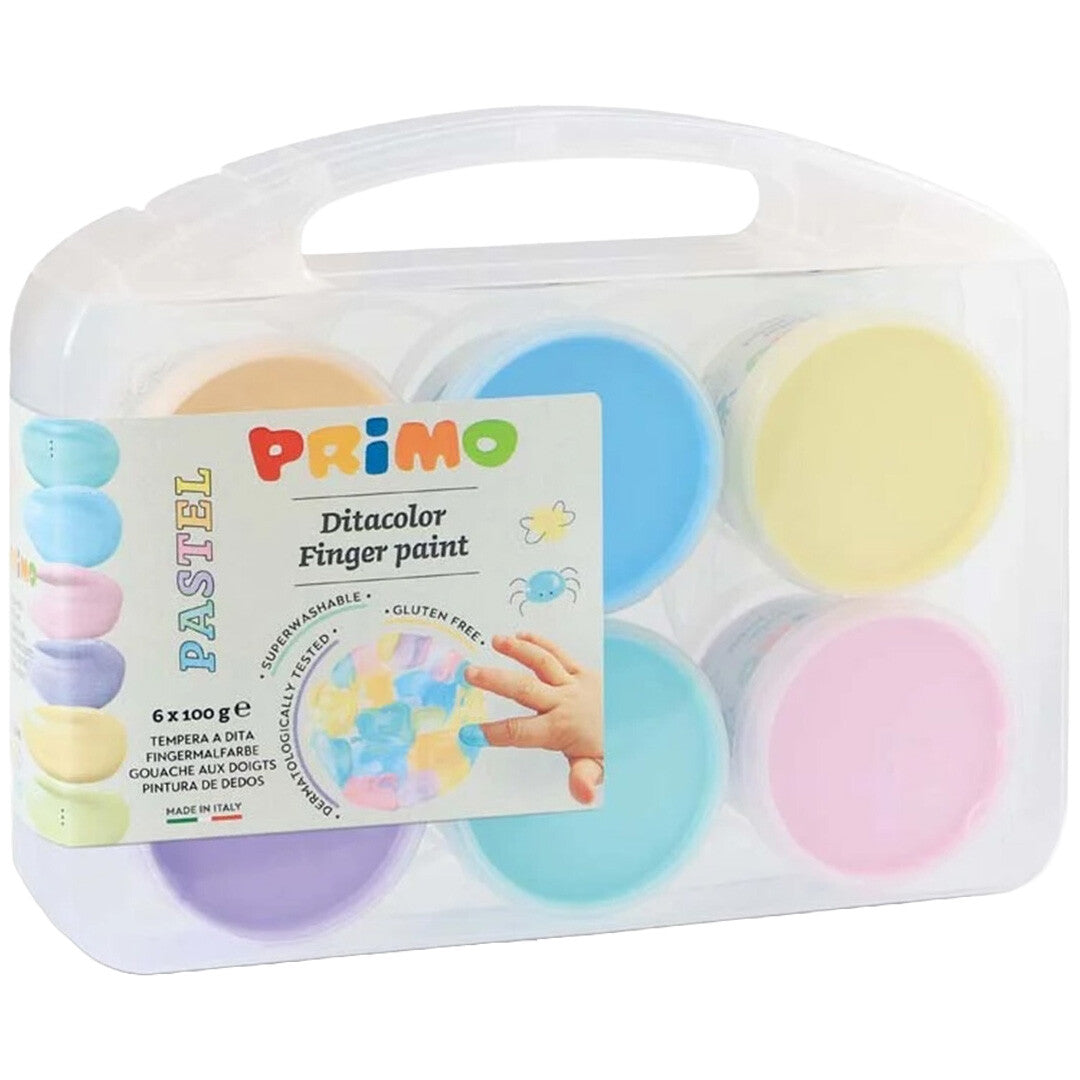 primo vingerverf pastel - 6st | 245022128 | 3