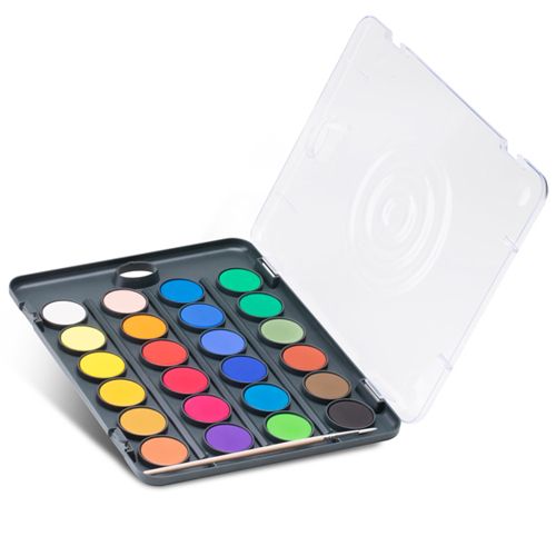 primo waterverf tablet 24 kleuren | 245001277 | 2