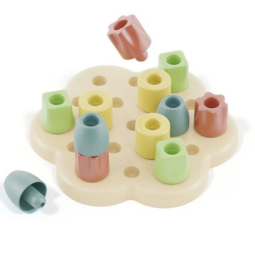 quercetti playbio sorteerspel chunky peggs - 13st | QT84162 | 0