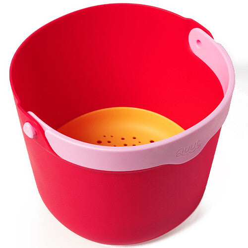 quut emmer met zeef bucki - rood | QU173052 | 2