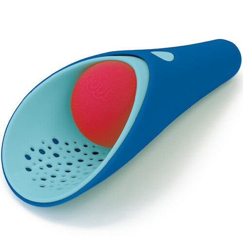 quut schep met zeef en bal cuppi 3-in-1 - blauw   | QU172994 | 0