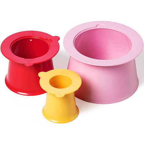 quut zandstapeltoren alto - roze-rood-geel | QU172857 | 1