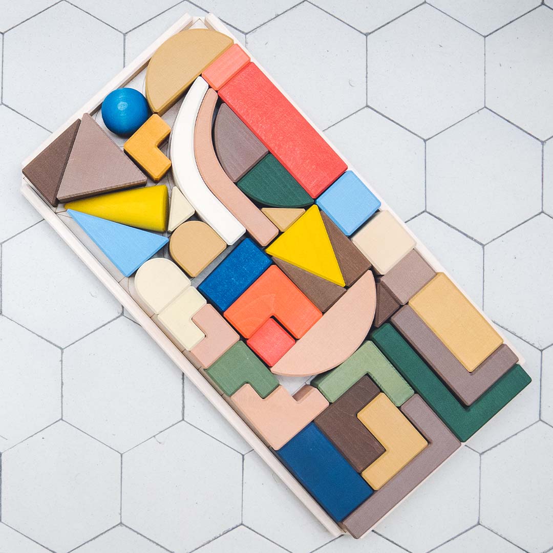 raduga grëz bouwblokken kandinsky - 40st | RG01029 | 3