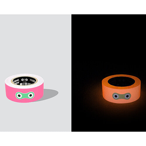 rainette glow in the dark tape - roze  | phospho-ros | 7