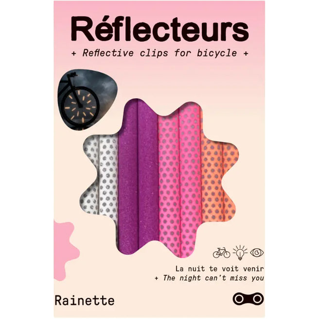 rainette spaakreflectoren pastel - 12st | REF-PAS-V2 | 