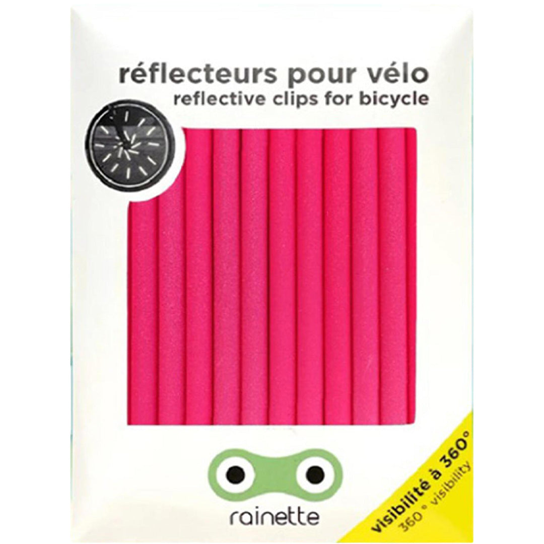 rainette spaakreflectoren roze - 12st