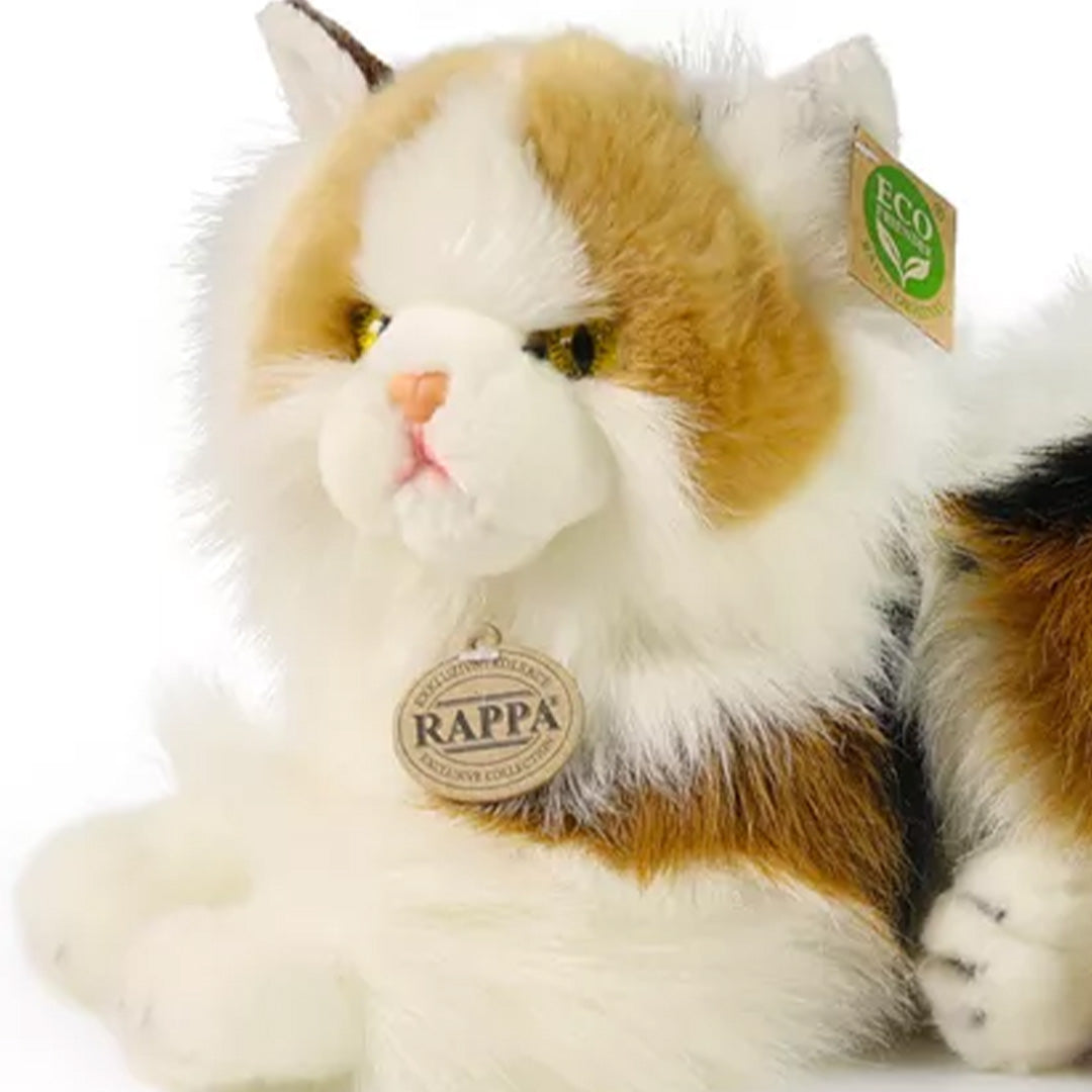 rappa knuffelkat driekleurig - 30 cm | RAP241848 | 3