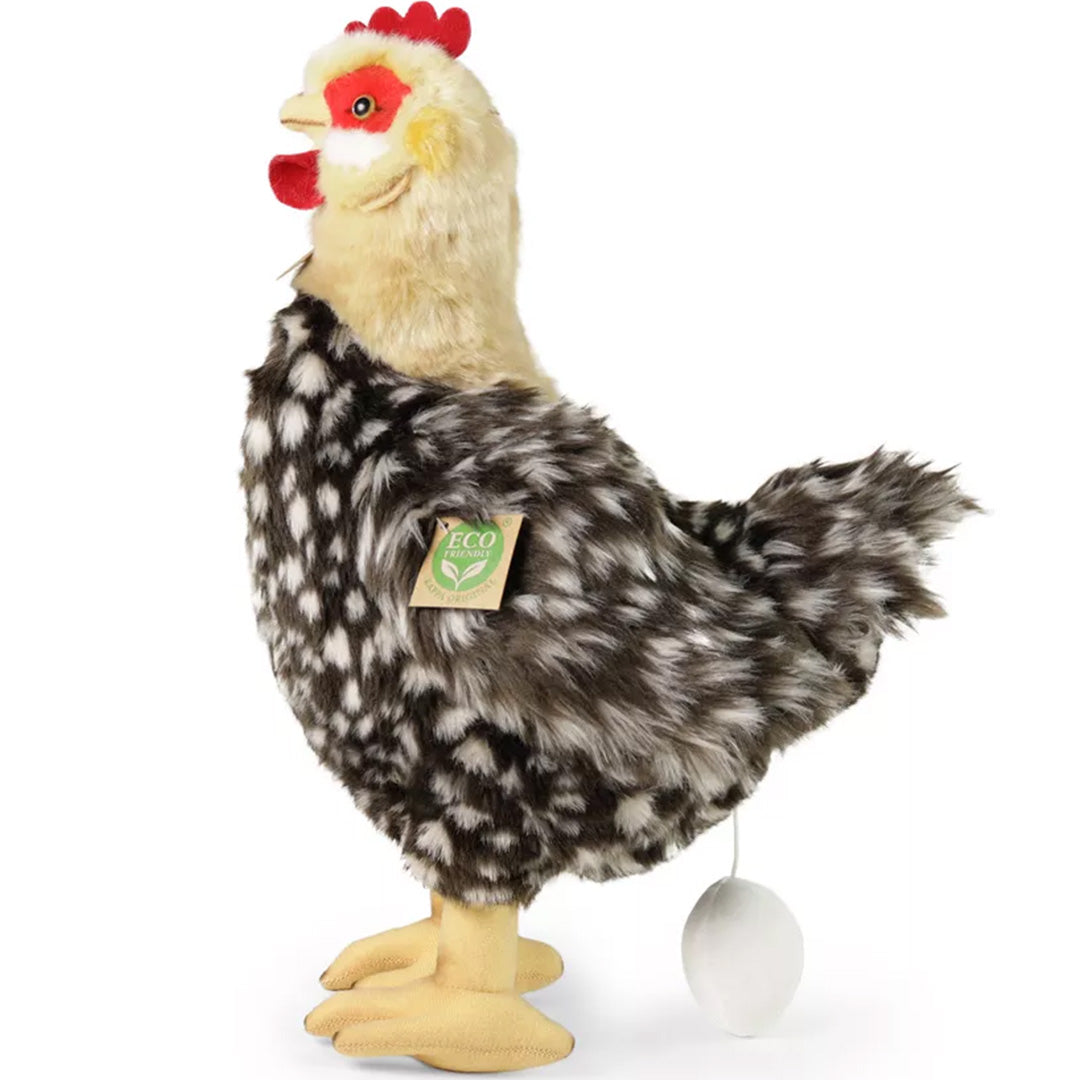 rappa knuffelkip met ei - 33 cm | RAP203860 | 0