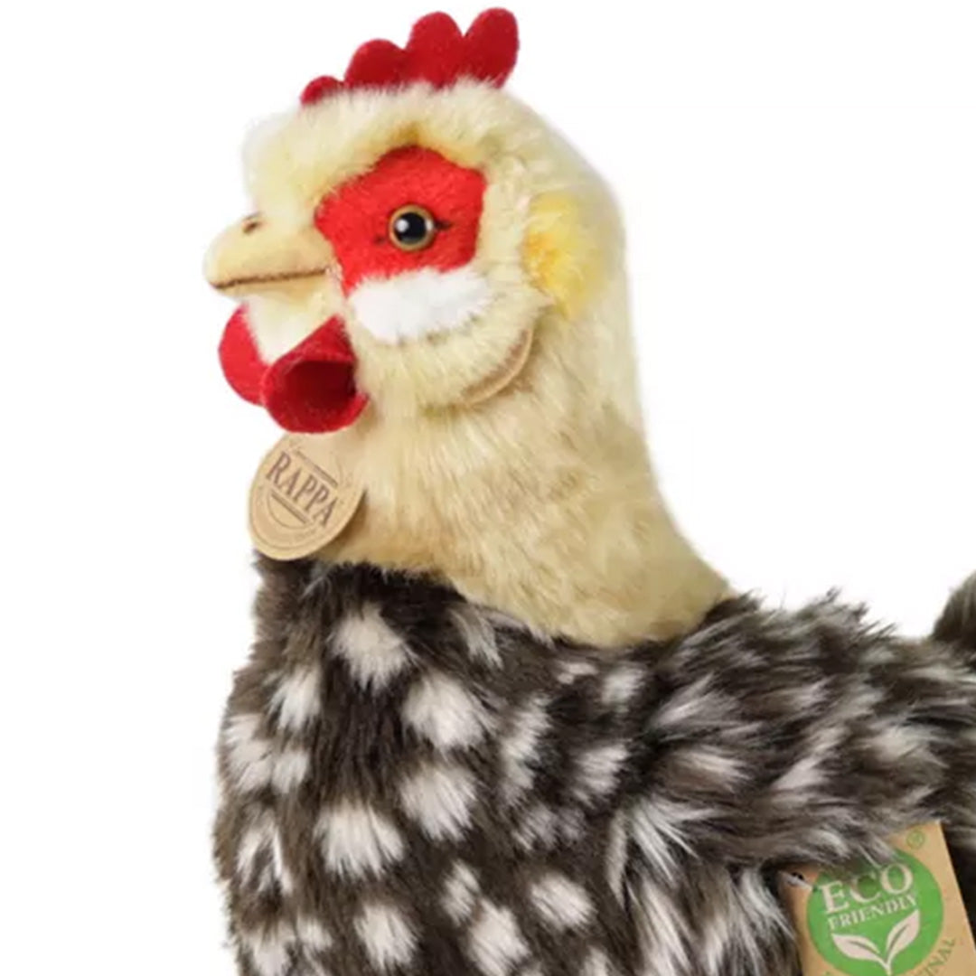 rappa knuffelkip met ei - 33 cm | RAP203860 | 1
