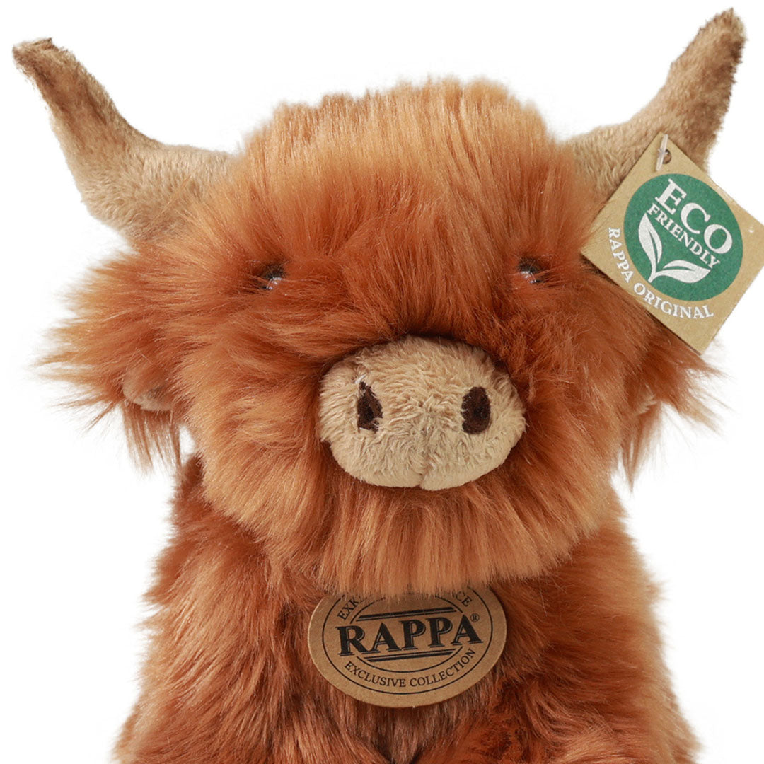 rappa knuffelkoe schotse hooglander - 20 cm | RAP240452 | 1