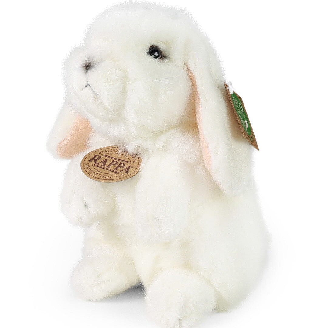 rappa knuffelkonijn staand wit - 18 cm | RAP210134 | 0