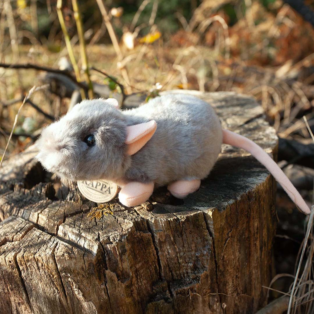 rappa knuffelmuis - 16 cm | RAP974111 | 1