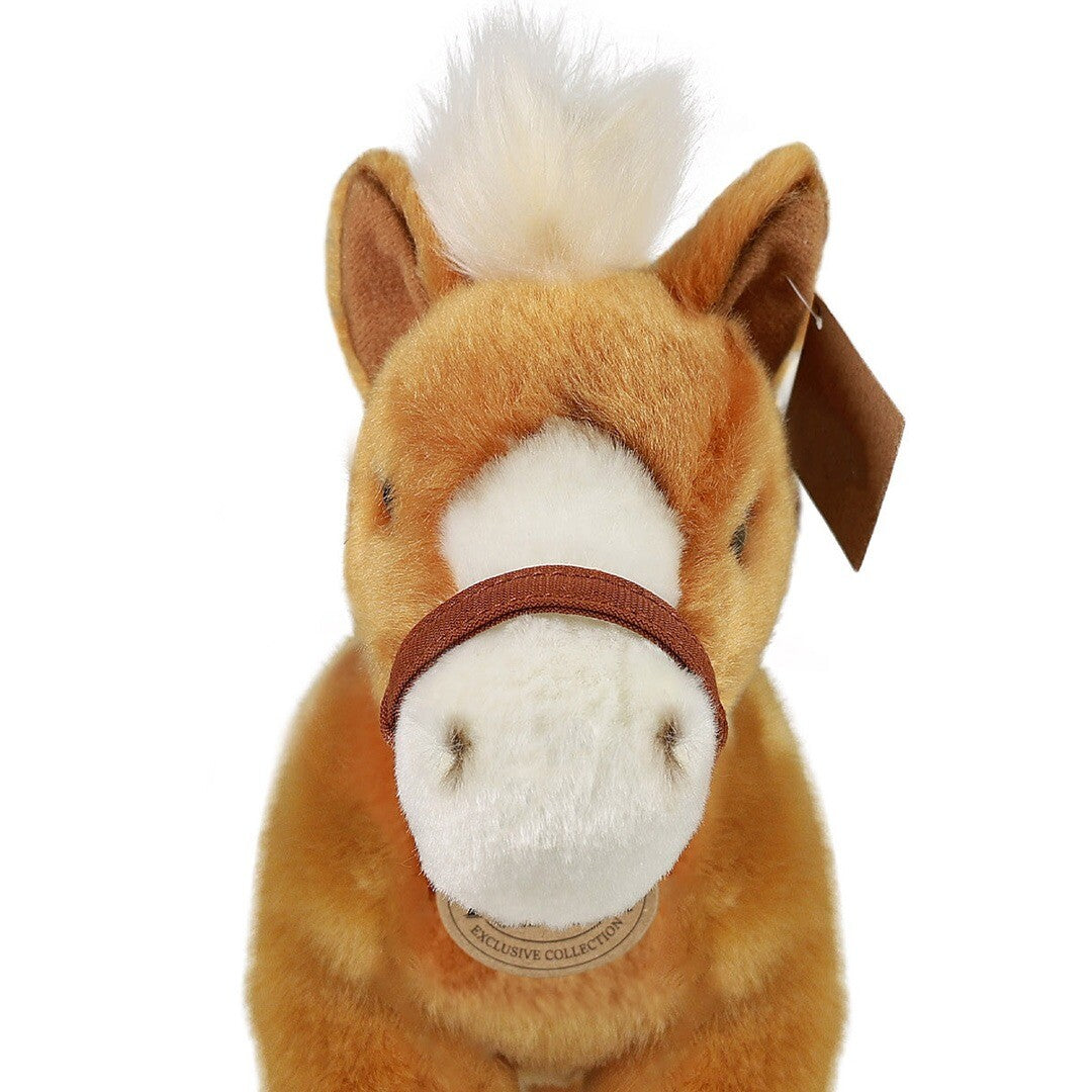 rappa knuffelpaard bruin - 30 cm | RAP221765 | 1
