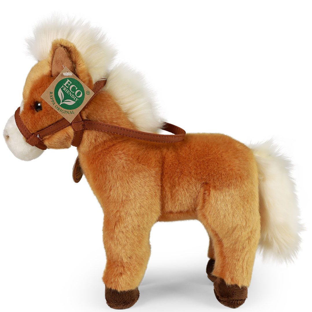 rappa knuffelpaard bruin - 30 cm | RAP221765 | 2