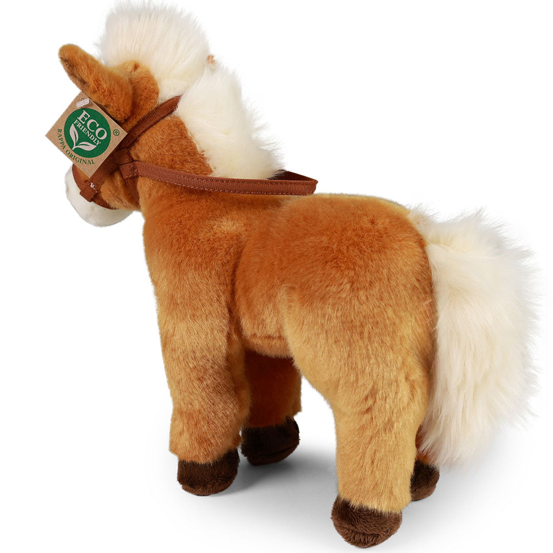 rappa knuffelpaard bruin - 30 cm | RAP221765 | 3