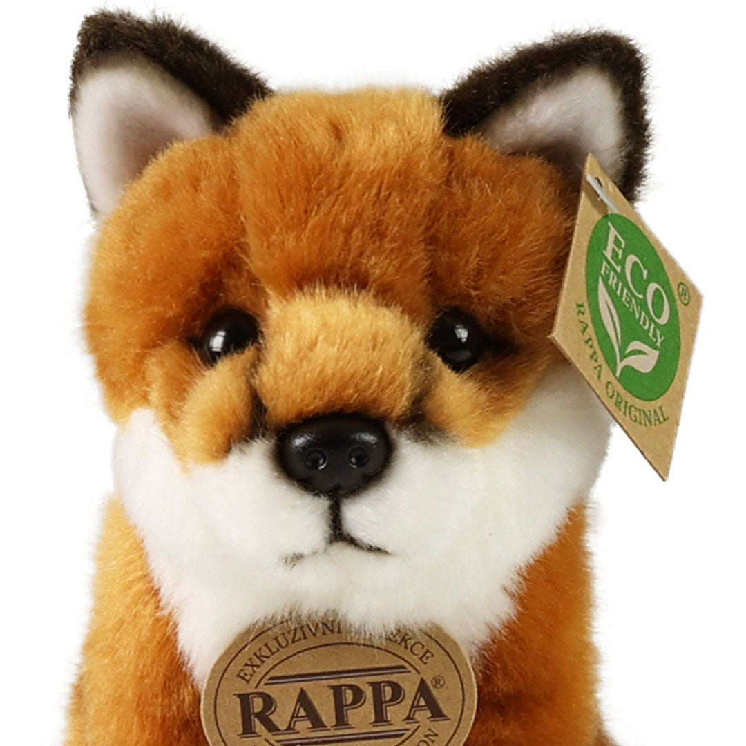 rappa knuffelvos zittend - 18 cm | RAP206137 | 2