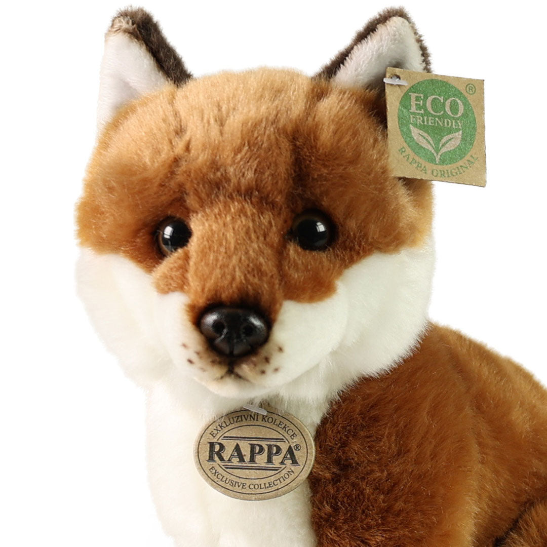 rappa knuffelvos zittend - 27 cm | RAP226173 | 1