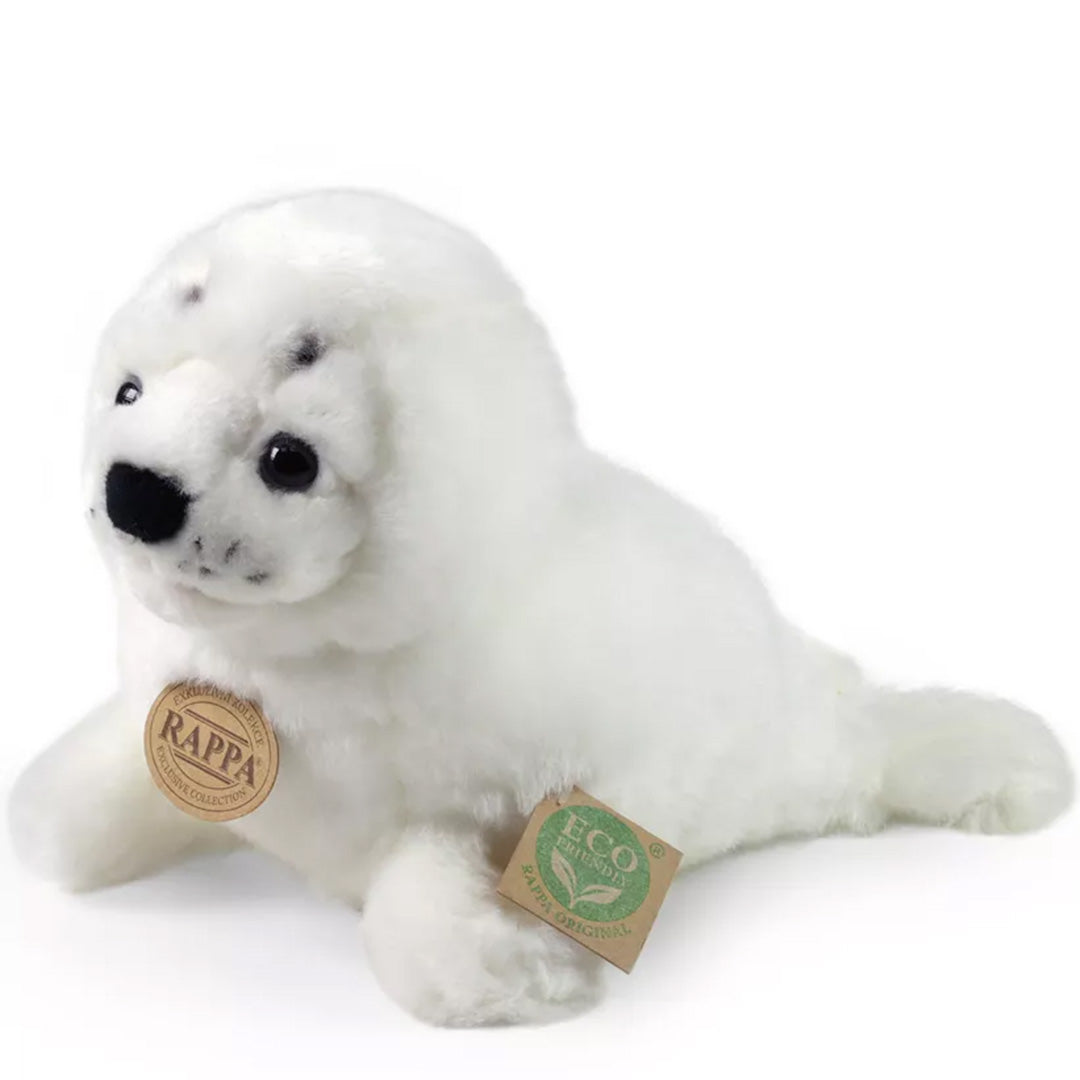 rappa knuffelzeehond wit - 25 cm | RAP201545 | 0
