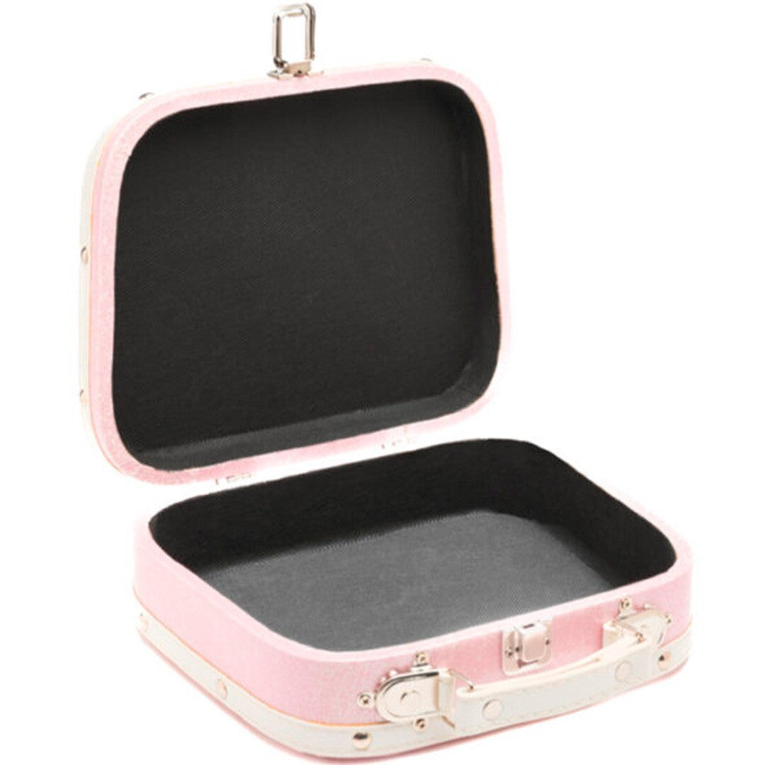 ratatam kinderkoffer glitter roze - 24 cm | V050 | 2
