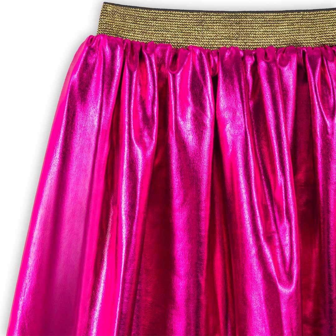 ratatam kinderrok metallic roze - lang | SD-M006P | 1