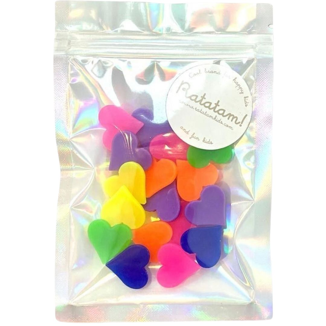 ratatam spaakdecoratie hartjes - 20st | BS-A040 | 0