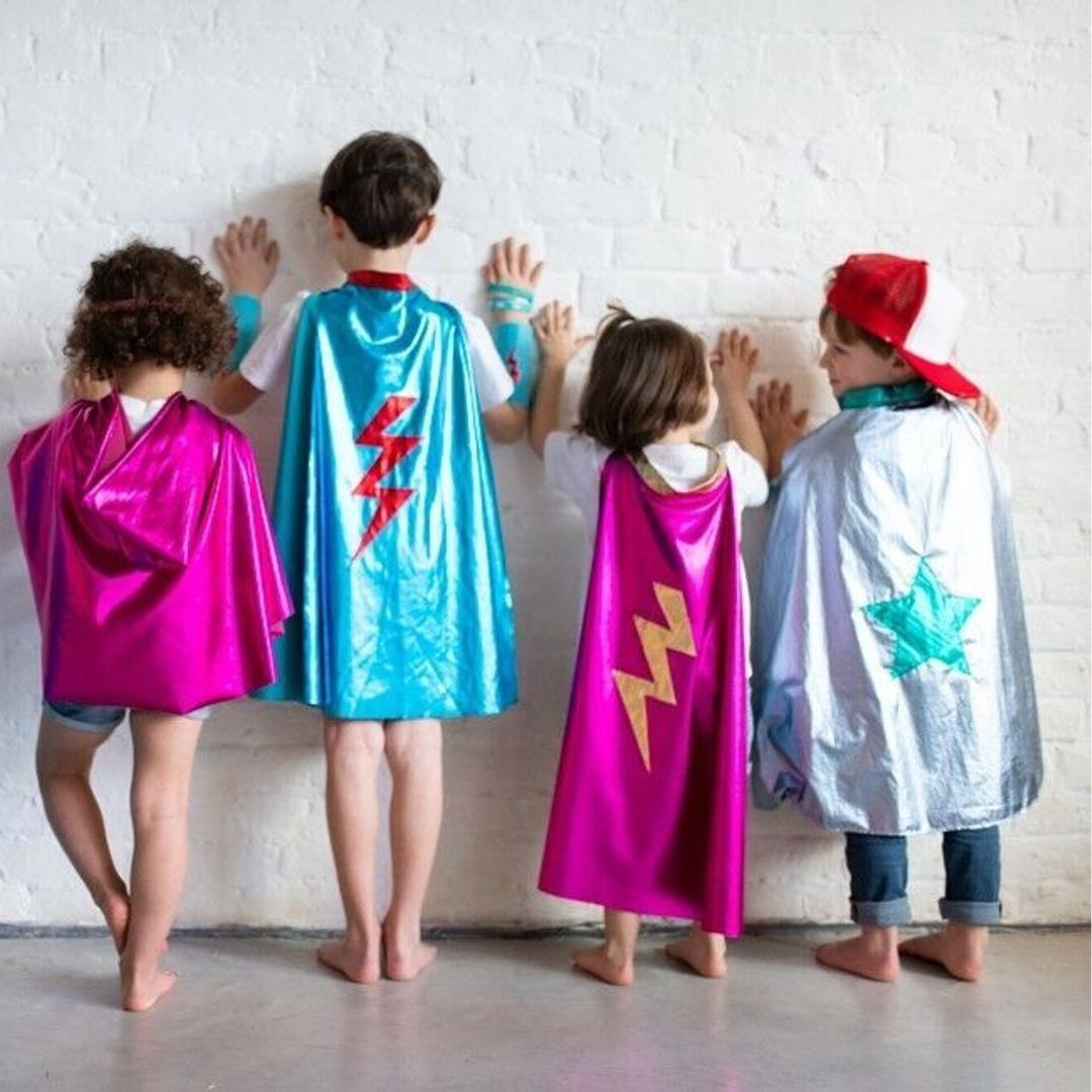 ratatam superhelden kostuum blauw - 4-10 jaar  | S068 | 1