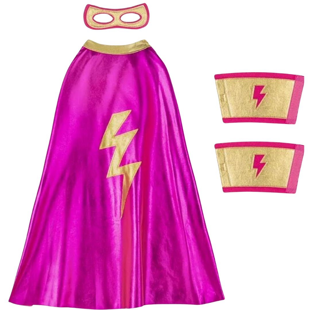 ratatam superhelden kostuum roze - 4-10 jaar | S070 | 0
