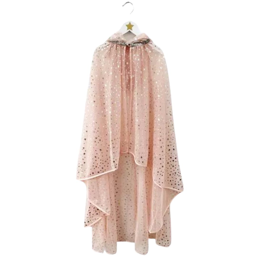 ratatam verkleedcape sterren - roze | CF-D001 | 3